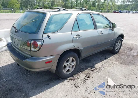 2002 Lexus Rx 300 z USA, uszkodzony, nr VIN JTJGF10U020144928